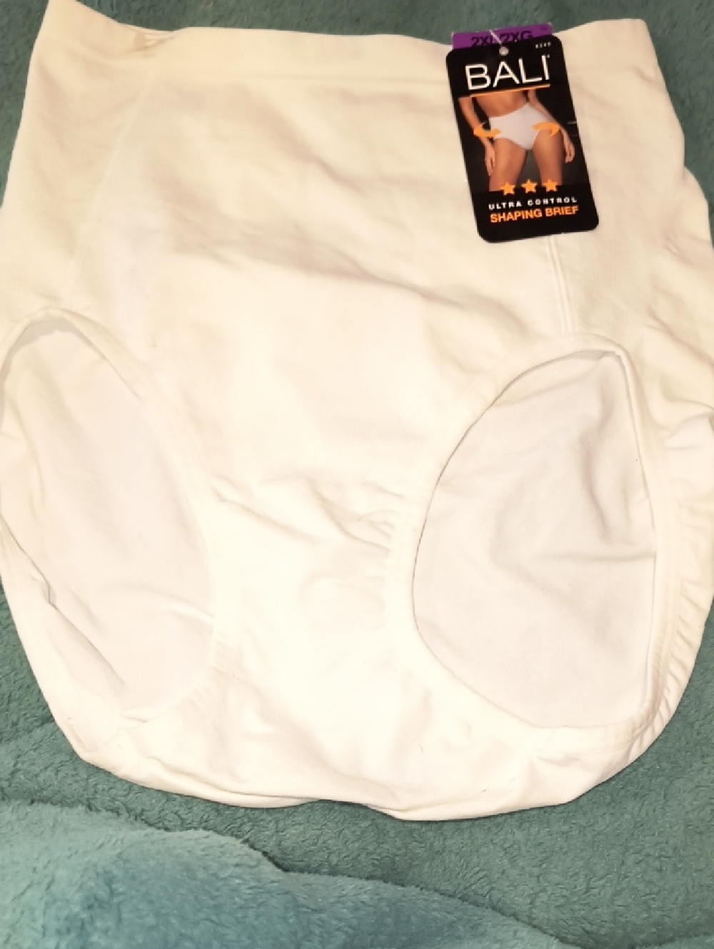 Bali White Ultra Control Shaping Brief